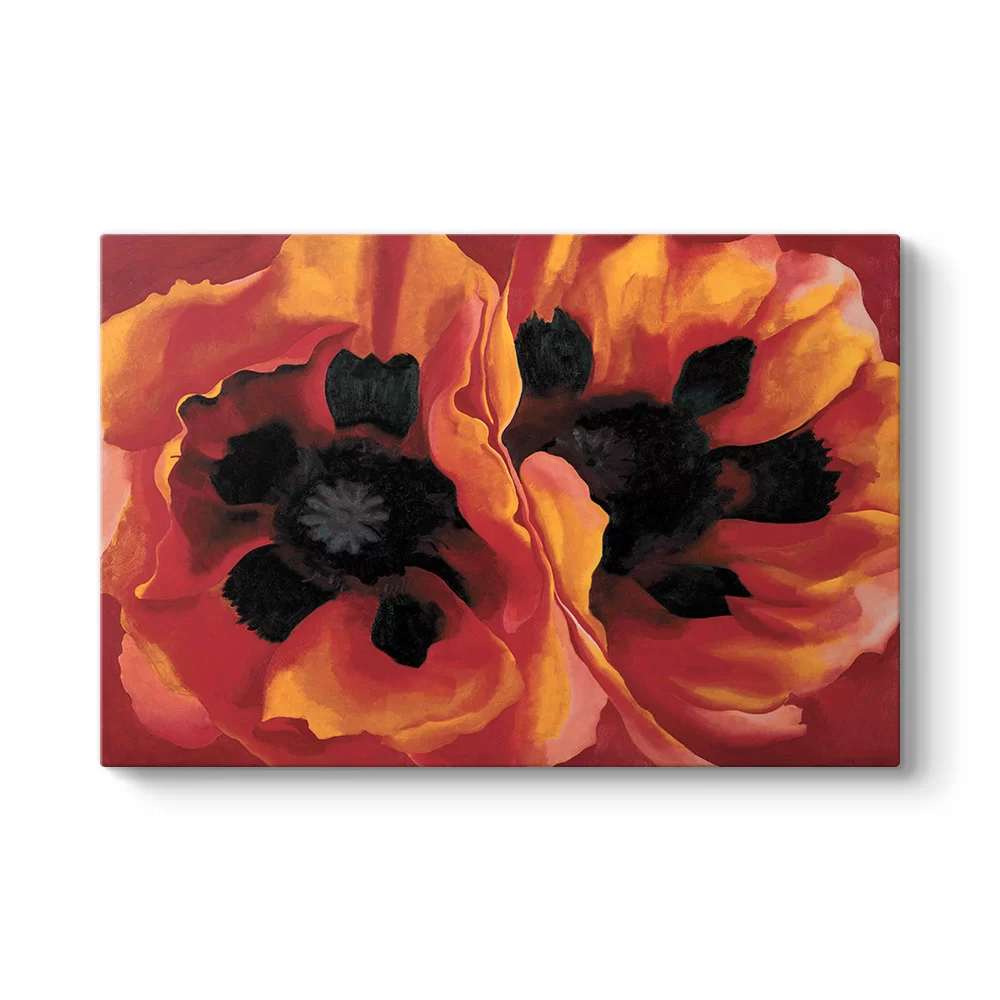Georgia OKeeffe - Oriental Poppies Tablosu